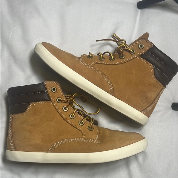 Timberland Shoes - Timberland Tan and Brown Women's Sneakers